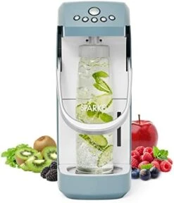 Pärkel Beverage System (Black) - Sparkling Water And Soda Maker - A New Way Of Sparkling - Use Fresh & Natural Ingredients - No CO2 Tank Needed -Wilton Shop 412J UX9UlL. AC