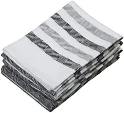 Stripe Kitchen Towels | Pack Of 6 | 18 X 28 Inches | Highly Absorbent |100% Cotton Dish Towels | Tea Towels | Bar Towels | Red 23 Stripe Kitchen Towels | Pack Of 6 | 18 X 28 Inches | Highly Absorbent |100% Cotton Dish Towels | Tea Towels | Bar Towels | Red -Wilton Shop 412RiPxTLIL. AC