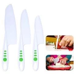 Ldren's 3-Piece Nylon Knife Set
