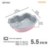 Hello Kitty Cake Pan, 6-Inch Non-Stick Cat-Shaped Bakeware For Oven And Instant Pot Baking (Pink) 1 Hello Kitty Cake Pan, 6-Inch Non-Stick Cat-Shaped Bakeware For Oven And Instant Pot Baking (Pink) -Wilton Shop 412cWIljDKL