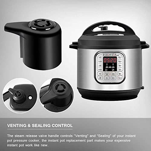 Steam Release Valve Handle Replacement For Instant Pot Duo/Duo Plus 3, 5, 6 And 8 Quart, Mini 3 Qt, Duo50 5 Qt, Duo/Duo Plus 60 6 Qt, And Duo/Duo Plus 80 8 Qt 6 Steam Release Valve Handle Replacement For Instant Pot Duo/Duo Plus 3, 5, 6 And 8 Quart, Mini 3 Qt, Duo50 5 Qt, Duo/Duo Plus 60 6 Qt, And Duo/Duo Plus 80 8 Qt - Image 4