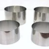 Plating Forms Stainless Steel Ring Mold Set (3.5" X 2" & 3" X 1.75") 4 Count 1 Plating Forms Stainless Steel Ring Mold Set (3.5" X 2" & 3" X 1.75") 4 Count -Wilton Shop 412okZv7wvL