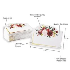 Kate Aspen Burgundy Blush Floral, One Size -Wilton Shop 4131xGlHm0S