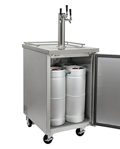 Kegco Kegerator, Triple Tap, Stainless Steel 4 Kegco Kegerator, Triple Tap, Stainless Steel - Image 2