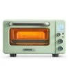 T103 Multifunction Toaster Oven, No Pre-Heat Needed, 11QT 7-in-1 Mini Smart Digital Toaster Oven With Grill Rack And Baking Tray, 1600W (Cozy Greenish) -Wilton Shop 413C4eoda8L