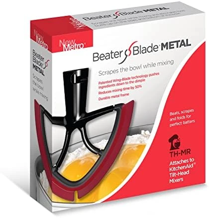 Beater Blade Metal TH-M Compatible With KitchenAid 4.5-5 Qt Tilt-head Stand Mixer, Black 15 Beater Blade Metal TH-M Compatible With KitchenAid 4.5-5 Qt Tilt-head Stand Mixer, Black - Image 13