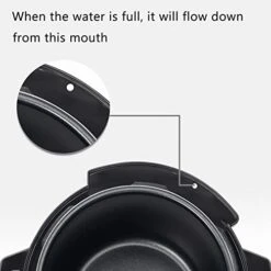 1000W Push-Button Stainless Steel Electric Pressure Cooker 13 In 1 Cooking Mode, Stainless Steel Color -Wilton Shop 413DUxsAzOL