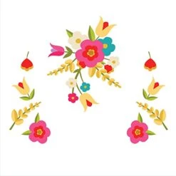 Ector Flower Bouquet Mixer Decal Set (PRINT) 6 Ector Flower Bouquet Mixer Decal Set (PRINT) -Wilton Shop 413KX163rpL