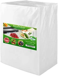 200 Gallon Size11"x16" Vacuum Freezer Sealer Bags For Food,BPA Free, Heavy Duty Commercial Grade,Sous Vide Vaccume Safe,Universal Design Pre-Cut Bag And Work With Any Types Vacuum Sealer -Wilton Shop 413jfac9jBL. AC
