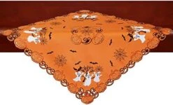 Embroidered Spooky And Scary Halloween Ghost Table Runner (14 × 69 Inches) -Wilton Shop 413jlC0stpL. AC