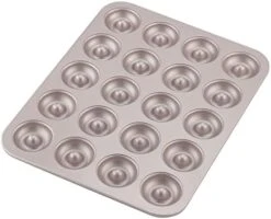 Donut Mold Cake Pan, 12-Cavity Non-Stick Ring Doughnut Bakeware For Oven Baking (Champagne Gold) -Wilton Shop 413nT3Hy39L. AC