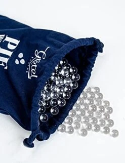 Lass Pie Weights | Dust Free | Heat Safe | Borosilicate Glass | Baking Beans With Drawstring Bag For Blind Baking Pie Crusts | 2.5 Pounds -Wilton Shop 413yqPiyImS