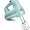 KitchenAid 3 Speed Ultra Power Hand Mixer Blend Mash Puree Aqua Sky Blue -Wilton Shop 4143XLJFxCL