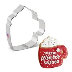 Ffee Mug Cookie Cutter, 4" Made In USA By Ann Clark