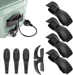 8 PCS Kitchen Appliance Cord Winder, Appliance Cord Organizer Stick On Coffee Maker, Blender, Air Fryer, Cord Holder For Appliances Wire Wrapper For Home, Office, Bathroom Tidy And Safe (Black) -Wilton Shop 414ORQm41L. AC