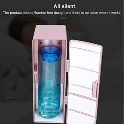Car Refrigerator, Completely Silent Mini Fridge Fluorine‑free With Semiconductor Refrigeration System For Home Car