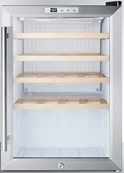 HELFKIT312L Wine Shelves, Designed For Use With SCR312L Beverage Center, Store Up To 21 Standard 750ml Bordeaux Wine Bottles Or 18 Wider Burgundy And An Additional 3 Bordeaux Bottles