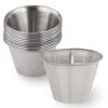 2.5 Oz Silver Sauce Cups - Strong & Durable Stainless Steel - Stackable & Reusable - Dipping Bowls For Condiments - Containers For Home & Commercial Use (12 Pack) 2 2.5 Oz Silver Sauce Cups - Strong & Durable Stainless Steel - Stackable & Reusable - Dipping Bowls For Condiments - Containers For Home & Commercial Use (12 Pack) -Wilton Shop 414ipKET83L