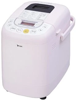 Automatic Home Bakery FUKKURA PANYASAN (plump Bakery) 0.5 Loaf (about 225g) / 1 Loaf (about 450g) Select HBK-101P (Pink)
