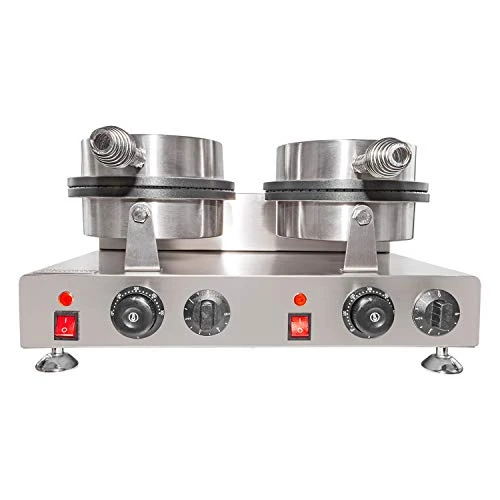 Cone Waffle Maker | Nonstick Coating (2-Head) 7 Cone Waffle Maker | Nonstick Coating (2-Head) - Image 5