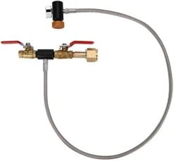 CGA-320 CO2 Cylinder Refill Adapter CO2 Refills Adapter With Hose For Filling Soda Tank (36 Inches Long Without Pressure Gauge) (Size : 24 Inches Long With Pressure Gauge) 17 CGA-320 CO2 Cylinder Refill Adapter CO2 Refills Adapter With Hose For Filling Soda Tank (36 Inches Long Without Pressure Gauge) (Size : 24 Inches Long With Pressure Gauge) -Wilton Shop 414zvLQDjL. AC