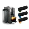 ENV135GY Coffee And Espresso Machine By De'Longhi, Graphite Metal Nespresso Vertuoline Coffee, Assortment, 30 Capsules -Wilton Shop 4156qXLscFL