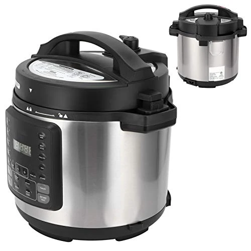 Lectric Pressure Cooker, 6L Capacity Multifunction Slow Cooker, Built‑in Preheat Function, For Kitchen Utensils 3 Lectric Pressure Cooker, 6L Capacity Multifunction Slow Cooker, Built‑in Preheat Function, For Kitchen Utensils