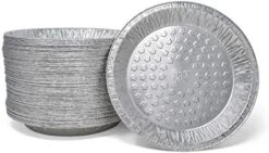 (60 Pack) Premium 9-Inch Pie Pans L Disposable Aluminum Foil L Heavy-Duty L Tin Plates For Tart Quiche Pies -Wilton Shop 41598dQQCZL. AC
