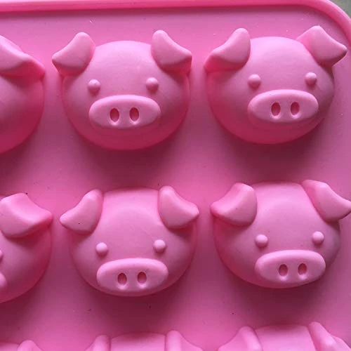 16 Cavity Pig Silicone Mold For Candy Chocolate Cake Jelly (XJ564) 5 16 Cavity Pig Silicone Mold For Candy Chocolate Cake Jelly (XJ564) - Image 3