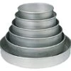 Talcraft HA80162 Straight Sided Pan, 14 Gauge Thickness, 16" Dia., 2" H, Aluminum -Wilton Shop 415FIs5U1ML