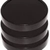 Black Jar Lid, Compatible With Original Magic Bullet Blender Juicer 250W MB1001 (3 Pack)
