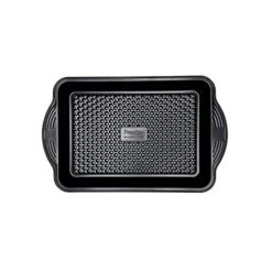 Prestige RESTIGE Aerolift Roasting Tray Non Stick, Dishwasher Safe Oven Tray With Large Handles, Durable Carbon Steel Roasting Tin, 33 X 23 X 5 Cm, 9" X 13"