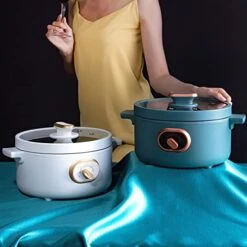 ALONCEtg Stockpots Electric Stove Table Type Multi-Function Hot Pot Portable Cooking Pot Fast Heating Furnace Roast Iron Plate Barbecue Pot 8 ALONCEtg Stockpots Electric Stove Table Type Multi-Function Hot Pot Portable Cooking Pot Fast Heating Furnace Roast Iron Plate Barbecue Pot -Wilton Shop 415cOfudy0L