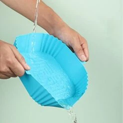 Silicone Air Fryer Liners,LYHOLKEER 4Pcs Air Fryer Silicone Reusable Liners Square,Food Safe Air Fryers Oven Accessories,Replacement Of Flammable Parchment Liner Paper,Silicone Baking Tray Pots 11 Silicone Air Fryer Liners,LYHOLKEER 4Pcs Air Fryer Silicone Reusable Liners Square,Food Safe Air Fryers Oven Accessories,Replacement Of Flammable Parchment Liner Paper,Silicone Baking Tray Pots -Wilton Shop 415eZdKGlJL