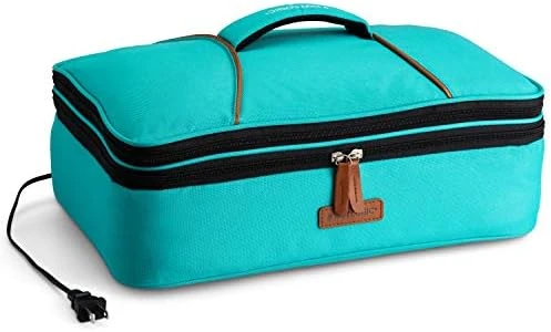 HotLogic 16801170-BPSL Food Warming Tote Casserole Carrier Plus 120V, Blue Paisley 13 HotLogic 16801170-BPSL Food Warming Tote Casserole Carrier Plus 120V, Blue Paisley - Image 11