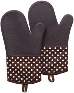 Silicone Oven Mitts, 12-inch Long Flexible Textured Grip Kitchen Mittens, Washable Insulated Oven Mitts Heat Resistant 500°F, Non Slip 2 Piece Oven Mitt Set For Cooking & Baking (Black) 17 Silicone Oven Mitts, 12-inch Long Flexible Textured Grip Kitchen Mittens, Washable Insulated Oven Mitts Heat Resistant 500°F, Non Slip 2 Piece Oven Mitt Set For Cooking & Baking (Black) -Wilton Shop 415izgvFuVL. AC