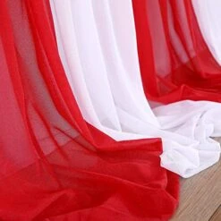 Red White Striped Table Skirt Tulle Circus Table Skirts For Rectangle Table 6ft For Birthday Carnival Circus Party Decorations -Wilton Shop 415smMqC5AL