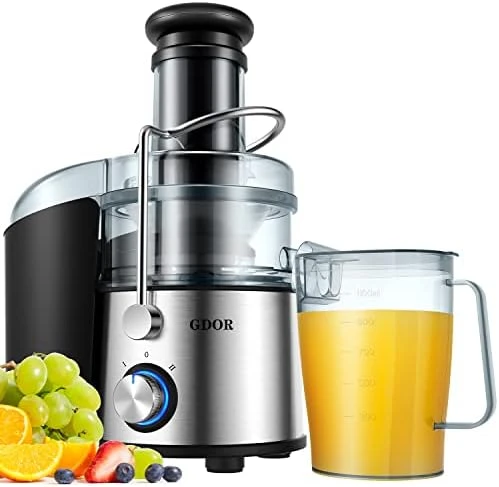 1200W Juicer With Titanium Enhanced Cut Disc, Larger 3” Feed Chute Juicer Machines For Whole Fruits And Vegetables, Centrifugal Juicer With 40 Oz Juice Pitcher, BPA-Free, Easy To Clean, Silver 8 1200W Juicer With Titanium Enhanced Cut Disc, Larger 3” Feed Chute Juicer Machines For Whole Fruits And Vegetables, Centrifugal Juicer With 40 Oz Juice Pitcher, BPA-Free, Easy To Clean, Silver - Image 6