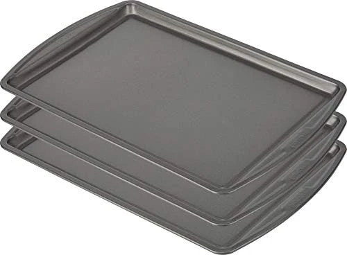 Bialetti Goodcook Nonstick Steel 3-Piece Cookie Sheet Set 9 Bialetti Goodcook Nonstick Steel 3-Piece Cookie Sheet Set - Image 7
