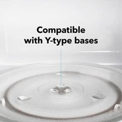 - Replacement Microwave Glass Plate - Turntable Tray - Compatible With 11.25-Inch GE And Samsung Plates (11 1/4 Inches) -Wilton Shop 4164PWm6YeL