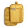 KitchenAid Beacon Two-Tone Non-Slip Pot Holder Set, Majestic Yellow, 7"x10", 2 Piece -Wilton Shop 416BcOkxRqL