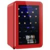 Wine Cabinet Champagne Cooler Freestanding Wine Cellar Digital Temperature Control UV Resistant Finish Max Load 24 Standard Bottles,Red 2 Wine Cabinet Champagne Cooler Freestanding Wine Cellar Digital Temperature Control UV Resistant Finish Max Load 24 Standard Bottles,Red -Wilton Shop 416CtqGzunL