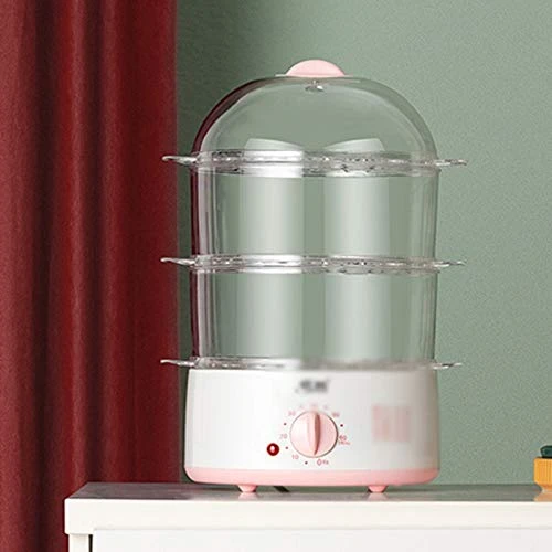 KAOROU Household Small Electric Steamer, Multi-function Three-layer Steamed Buns, Multilayer Transparent Electric Steamer, Mini Small Steamer 6 KAOROU Household Small Electric Steamer, Multi-function Three-layer Steamed Buns, Multilayer Transparent Electric Steamer, Mini Small Steamer - Image 4