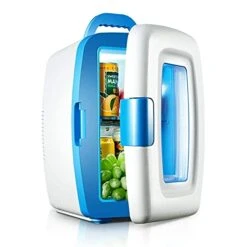 TONPOP Mini Fridge, Compact Portable Cooler Warmer Suit For Bedroom, Office, Dorm, Car
