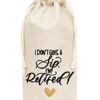 Retirement Wine Gift Bags, Burlap Wine Bottle Cover Bag For Retirement Party, Friends, Colleague, Coworker, Teacher, Nurse, 1 Pc Wine Bag (A18) -Wilton Shop 416QAejVMvL