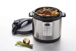 Zavor Select 6 Quart Electric Pressure Cooker And Rice Cooker With Non-stick Inner Cooking Pot And Brushed Stainless Steel Finish (ZSESE01) 12 Zavor Select 6 Quart Electric Pressure Cooker And Rice Cooker With Non-stick Inner Cooking Pot And Brushed Stainless Steel Finish (ZSESE01) -Wilton Shop 416VLlqVz2L