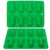 Chocolate Molds Frog Candy Mold 2 Pack Silicone Molds For Jello, Keto Fat Bombs, Crayons, Gelatin, Cake Decoration, Soap, Resin(Green) -Wilton Shop 416rfW8s4iL