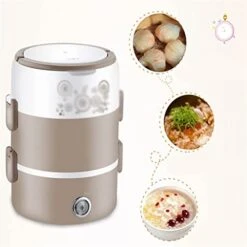 2L Three Layer Vegetable Steamer Electric Steamer For Healthy Fish, Eggs, Vegetables, Rice And Baby Food In Classic Dishes -Wilton Shop 4172DwDKoXL