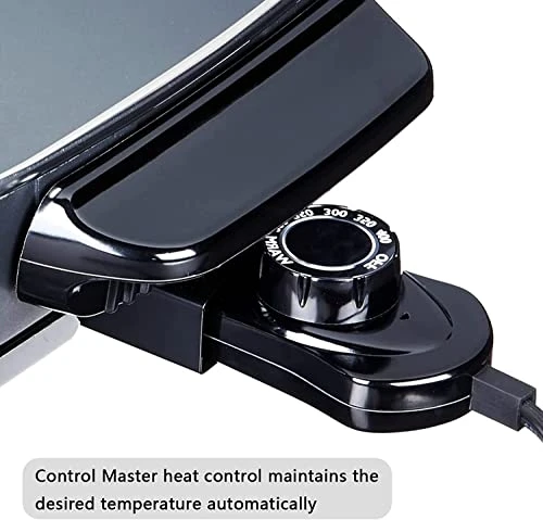 16 Inch Nonstick Electric Skillet - With Glass Cover Electric 4 16 Inch Nonstick Electric Skillet - With Glass Cover Electric - Image 2