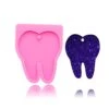 Dentists Doctor Medical Tooth Shaped Keychain Silicone Mold With Hole DIY Gum Paste Crystal Cupcake Cake Topper Decoration Fondant Mold Jelly Shots Ice Cream Candy Desserts Pudding -Wilton Shop 4176S0Npe5L